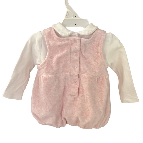 EUC. Disney Baby - Infant girl outfit with top and front jumper - 1-3 months - Picture 2 of 12